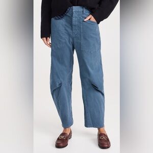 Nili Lotan Shon Pants in Cadet Blue